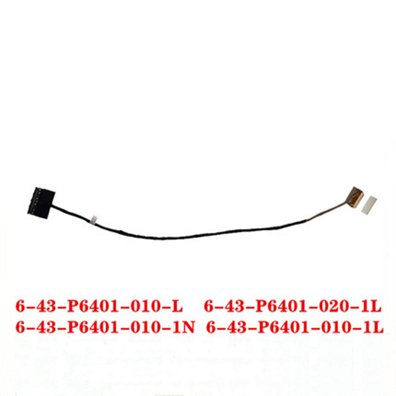 1pc Screen Cable for Clevo P640 P640RE 6-43-P6401-010-L/1N/1L 6-43-P6401-020-1L