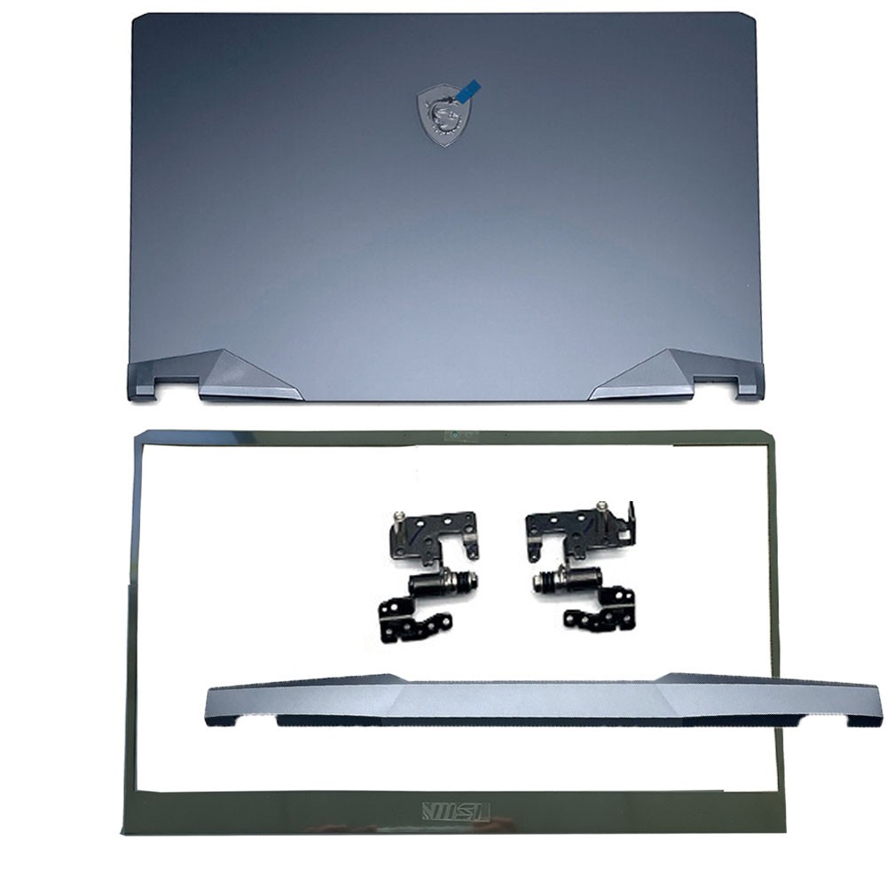 New Back Cover/Bezel/Hinges For MSI GE76 GP76 Raider 10UE/11UH/11UG/12UE MS-17K4