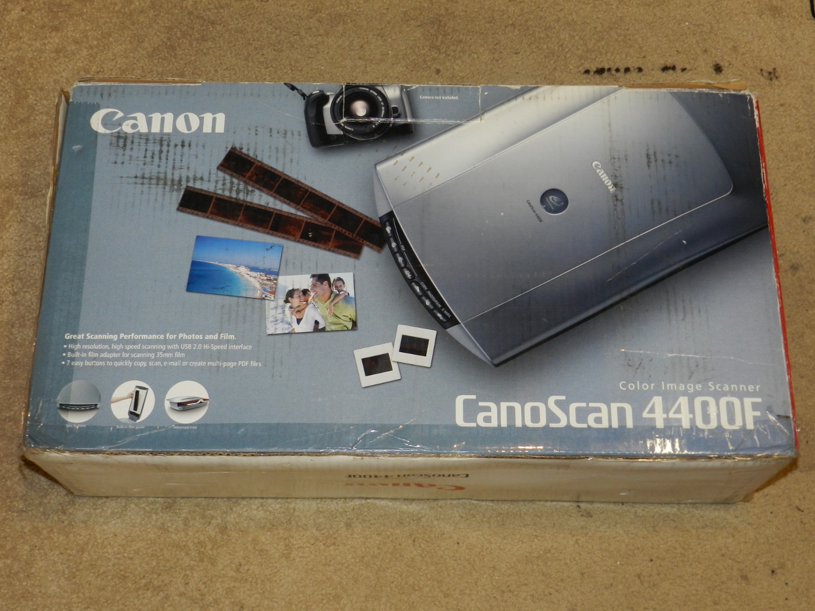 Canon CanoScan 4400F Color Image Scanner Film NEW