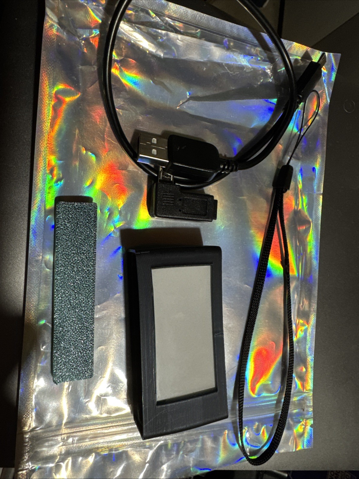 pwnagotchi (Raspberry Pi 0  with waveshare screen As Is USB Cable Bundle