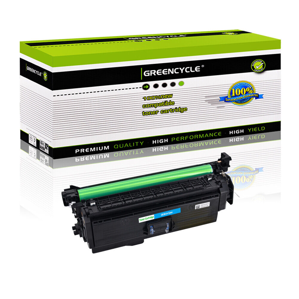 1PK for HP CE261A 647A Cyan Toner Cartridge LaserJet CP4025n CP4025dn CP4525xh