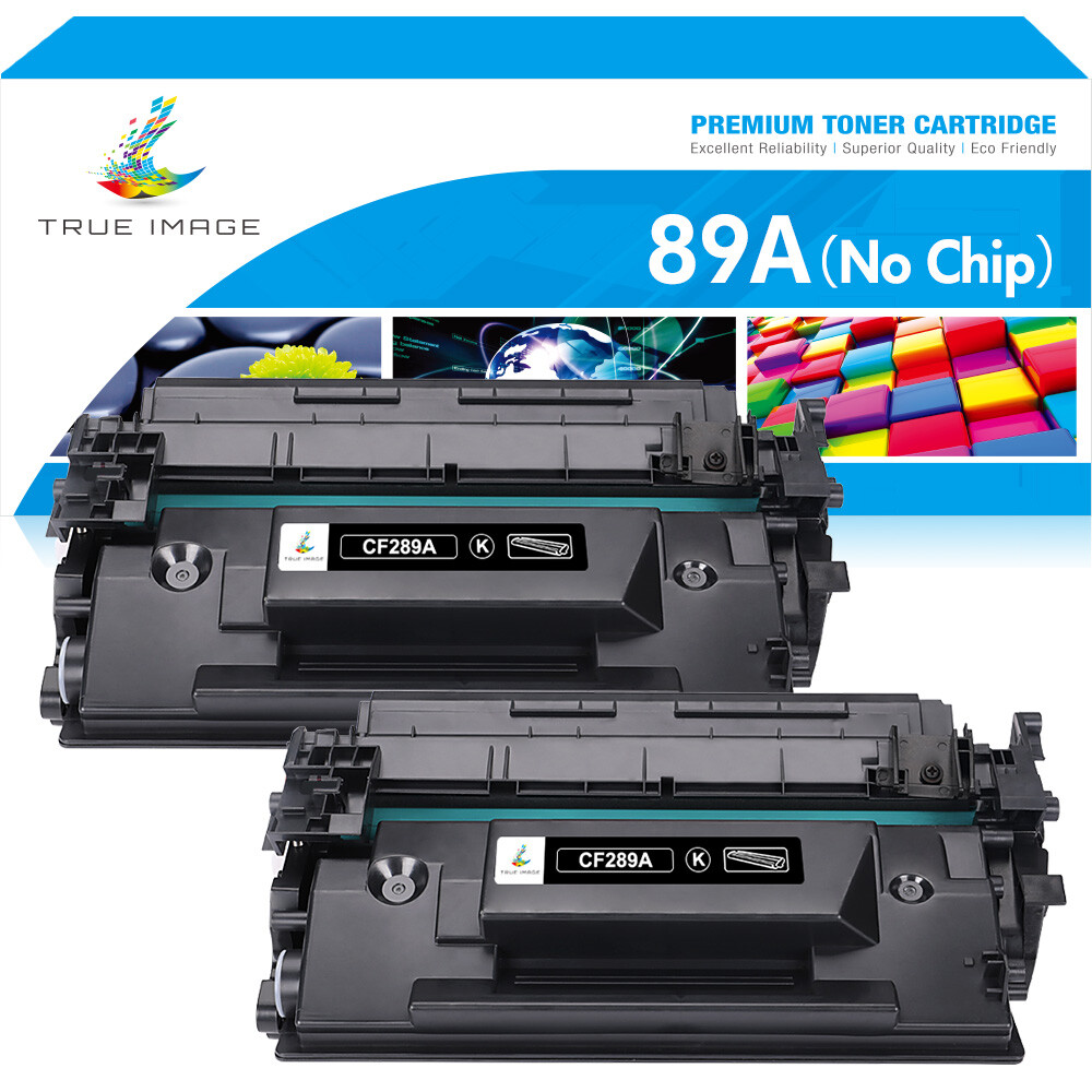 2 Pack CF289A Toner Compatible With HP 89A LaserJet M528z M528dn M507x No Chip