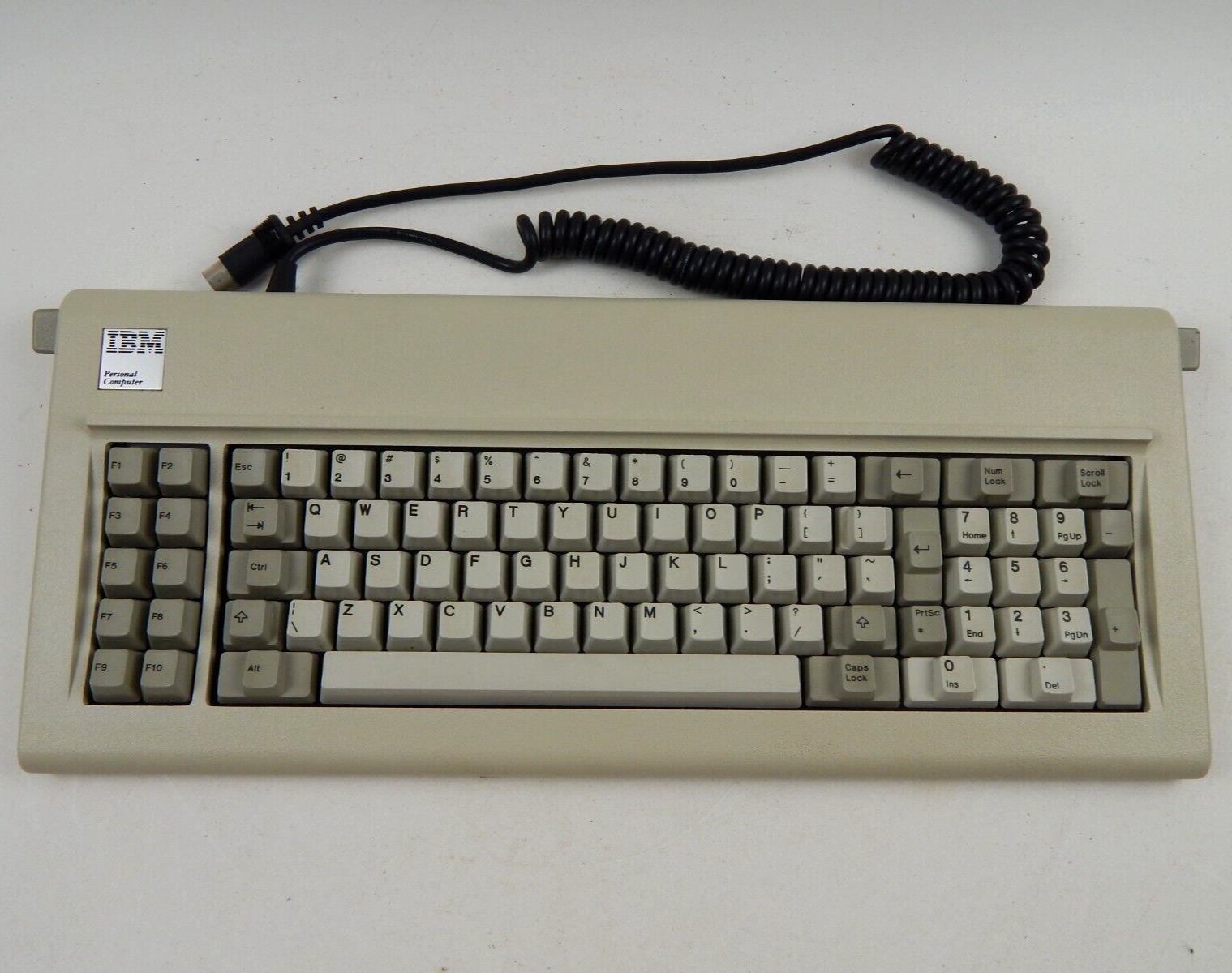 Vintage IBM PC XT Model F Mechanical Spring Clicky Keyboard 1801449 - UNTESTED