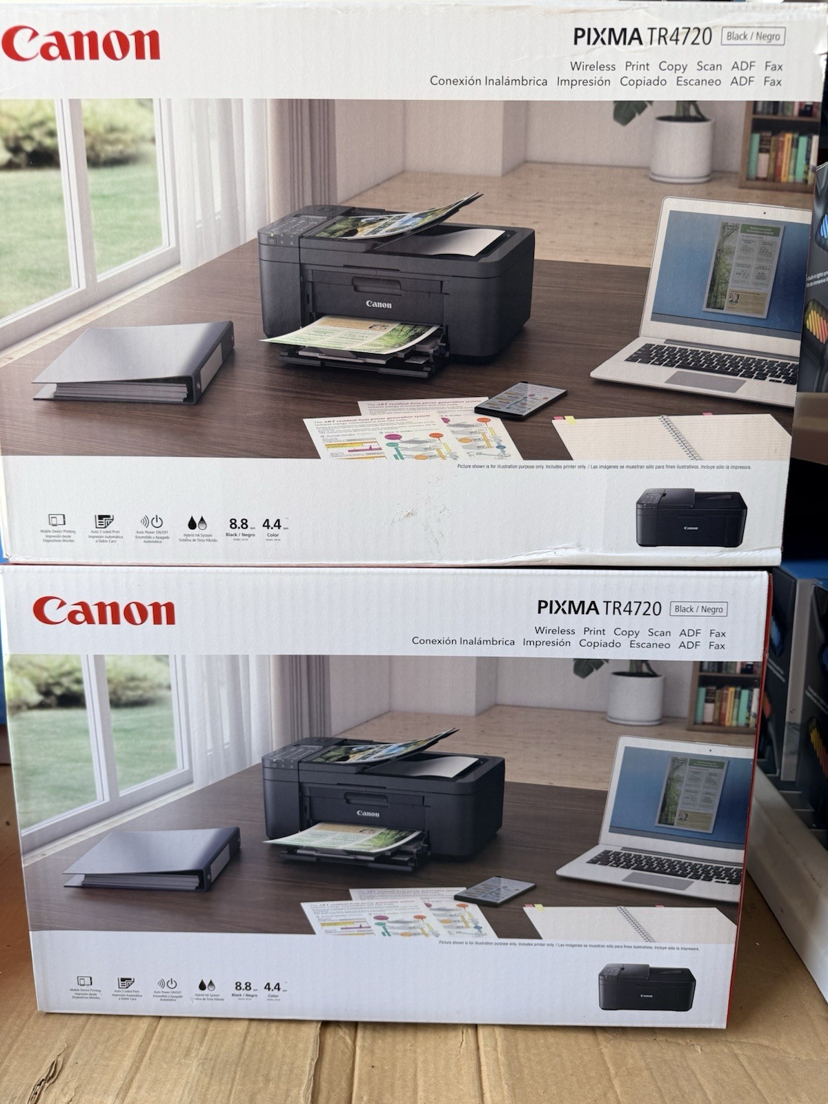 Canon - PIXMA TR4720 Wireless All-In-One Inkjet Printer - Black