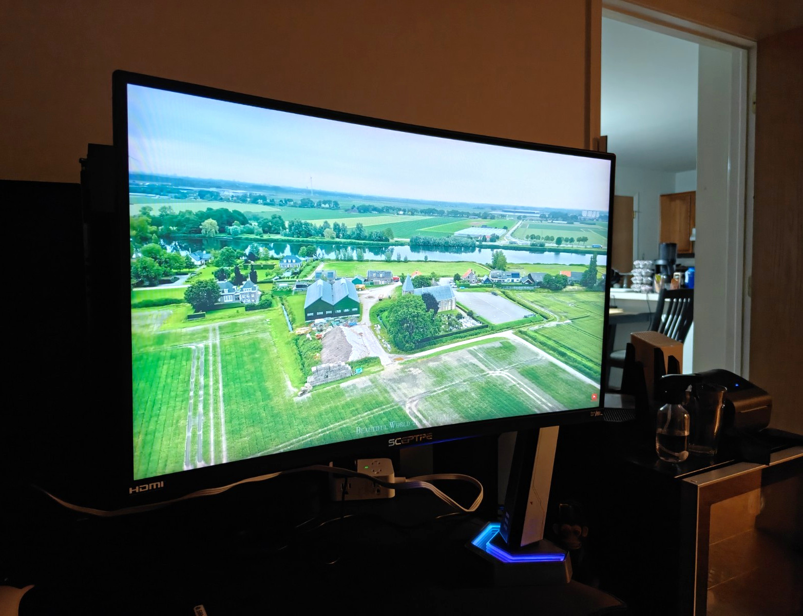 Sceptre 27" IPS 240Hz 1080p 1ms HDMI/DP Speakers Black