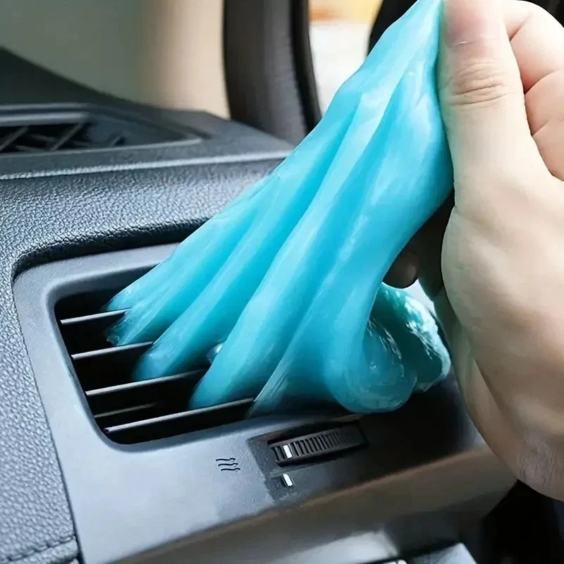 70g Car Cleaning Gel Slime Magic Mud Automobile Air Vent Computer Keyboard Dirt