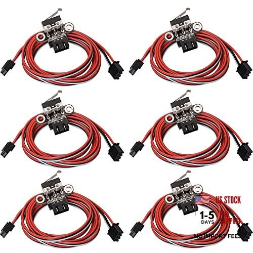 6 Pack Mechanical Endstop Limit Switch Module Endstop Switch Horizontal Type