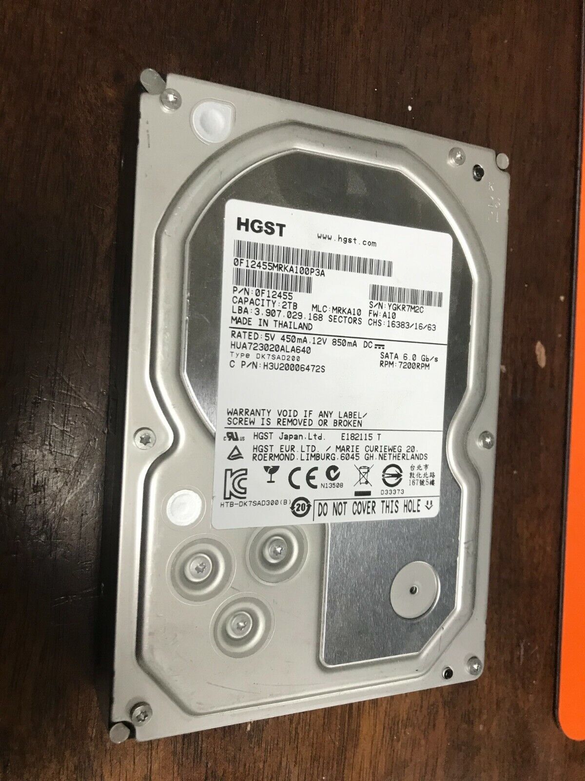 2TB Hard Drives - Various Brands - Pulled from internally owed server - Working
