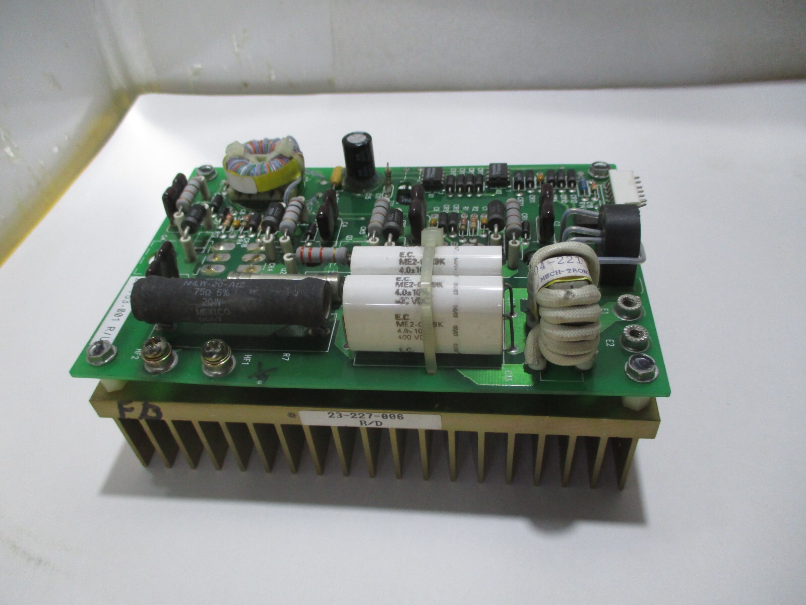 23-227-006 w/ 20-753-001 PCB BOARD FOR LAMBDA EMI ESS POWER SUPPLY 00481414