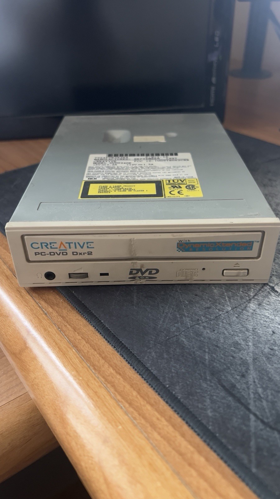 Vintage 🔥CREATIVE PC-DVD Dxr2 DVD2240E MANUFACTURED SEPTEMBER 1997