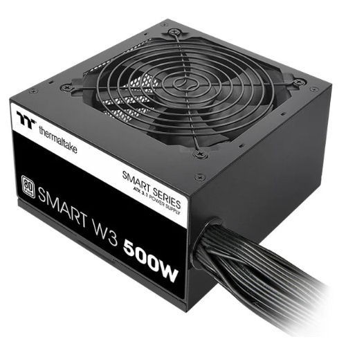 Thermaltake SMART W3 500WATT 80PLUS POWER SUPPLY, PS-SPW-0500NNFAWU-1 (BLACK)