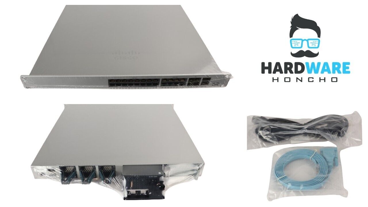 Cisco Meraki MS355-24X-HW 24-Port Multi-Gigabit PoE Switch -  UNCLAIMED