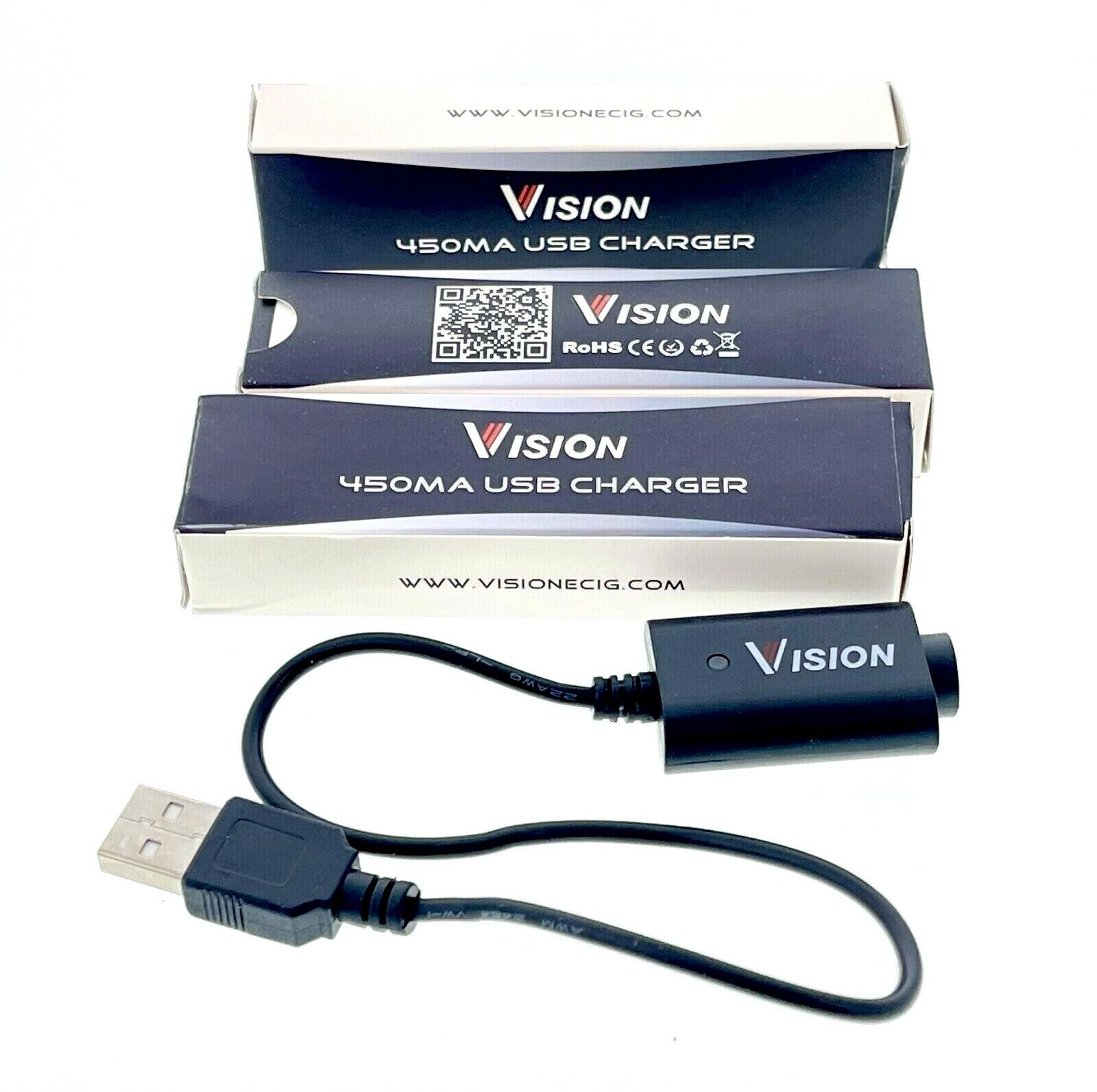 eGo USB Charger 5V 500mA Output DC 4.2V 420mA (3 or 5 LOT)