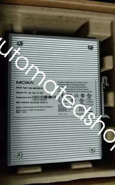 1PC MOXA EDS-408A-MM-SC-T BRAND NEW Shipping DHL or FedEX
