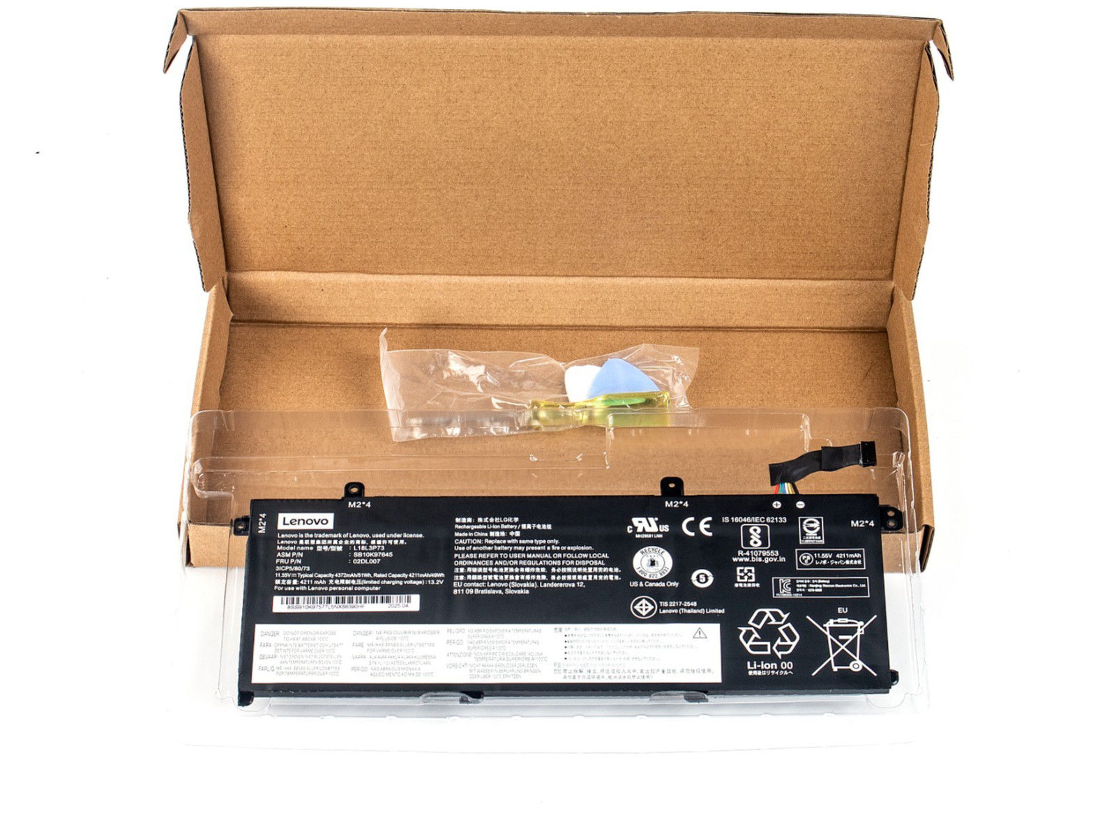 NEW Genuine 51W L18L3P73 Battery For Lenovo ThinkPad T490 T495 P43S L18M3P73 OEM