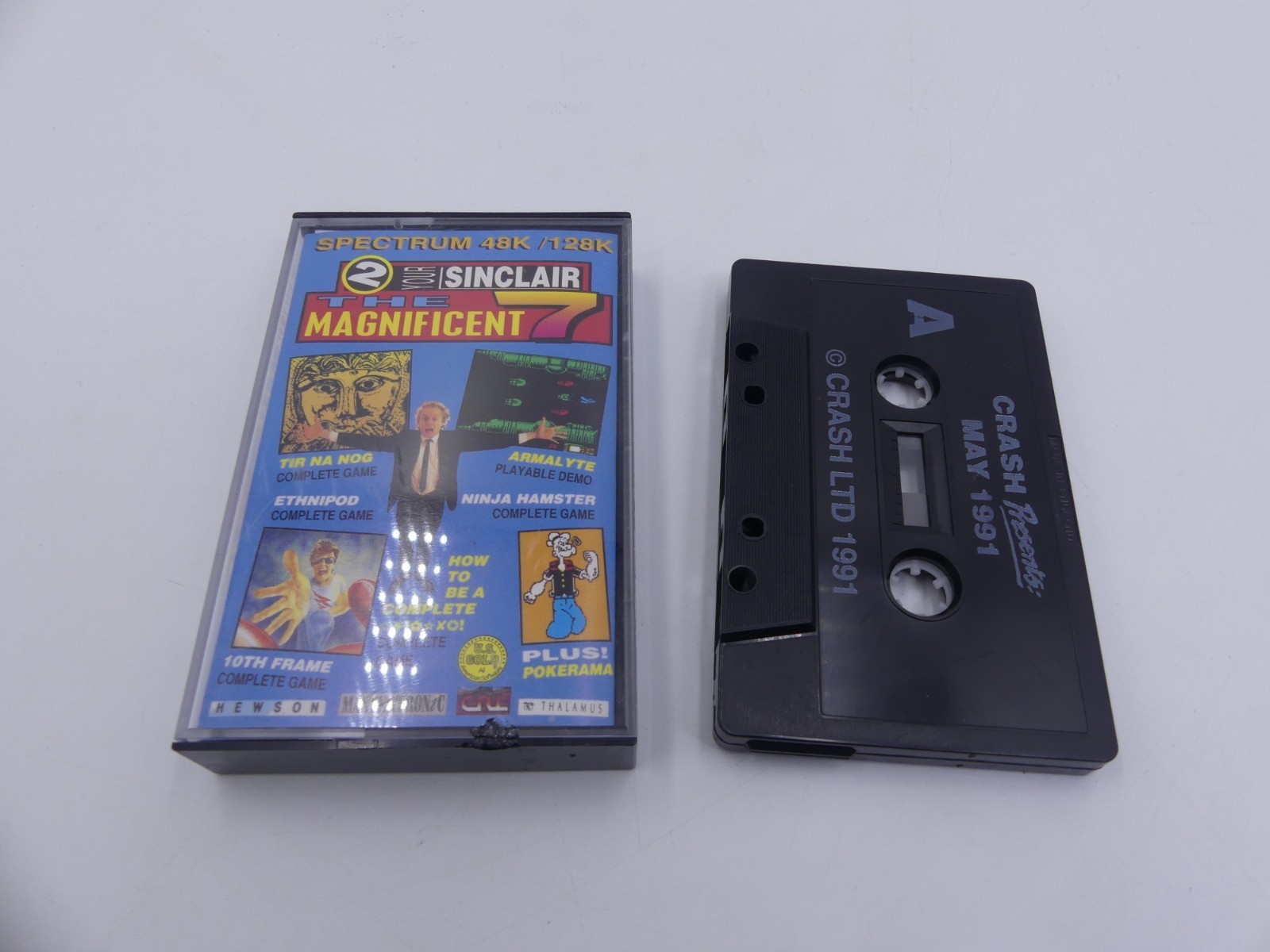 video games collection The Magnificent 7 Sinclair ZX Spectrum computer may 1991