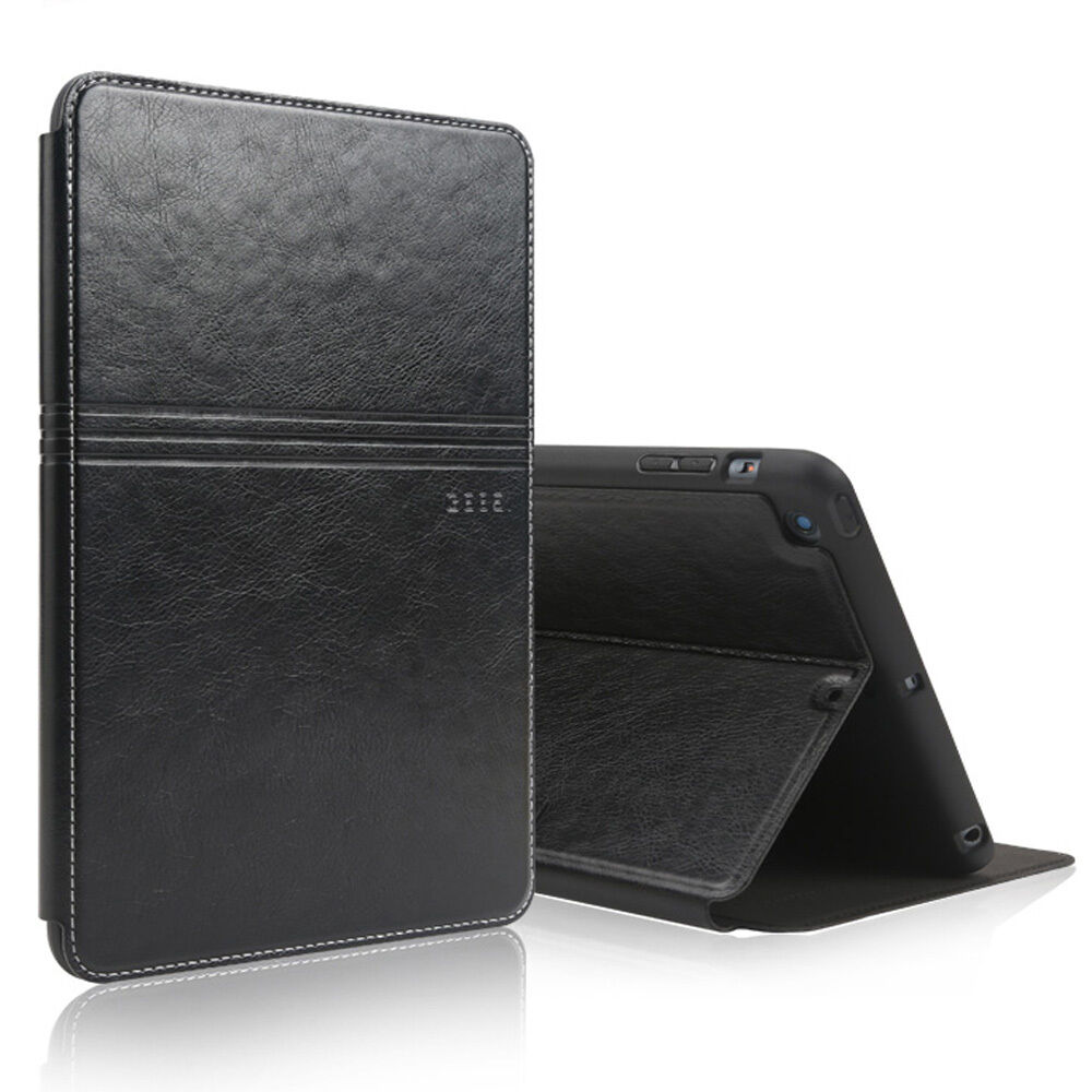 For Apple iPad Mini 1 /2 /3 Case Folio PU Leather Flip Sleep/Wake With Card Slot