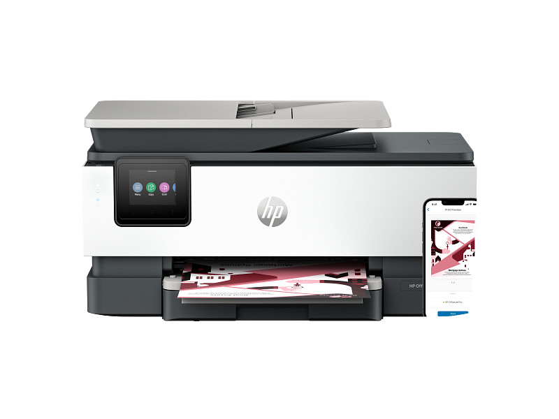 HP 8122e Wireless All-in-One Color Inkjet Printer - Certified Refurbished