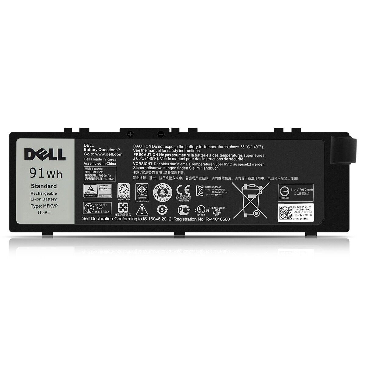 OEM Genuine MFKVP Battery For Dell Precision 15 7510 7520 17 7720 M7510 M7710