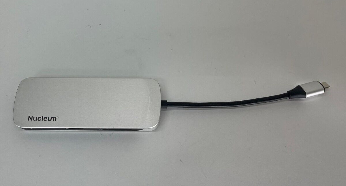 Kingston Nucleum USB Type-C Hub Adapter Converter to HDMI USB 3.1 SD Micro SD