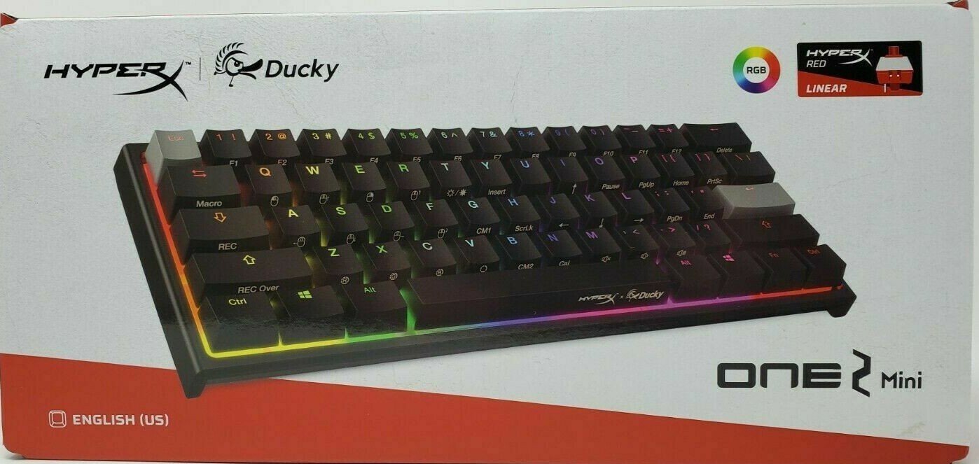 HyperX x Ducky - One 2 Mini Mechanical Gaming Keyboard - BRAND NEW - IN HAND