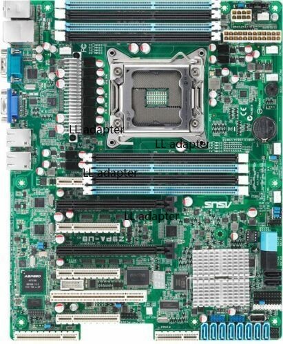 Fit  ASUS Z9PA-U8 motherboard C602 LGA2011 8*DDR3 256G VGA ATX Tested ok