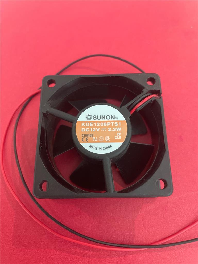 SUNON KDE1206PTS1 6025 DC12V 2.3W 6CM Mute Hudraulic Chassis COOLING FAN Qty 1