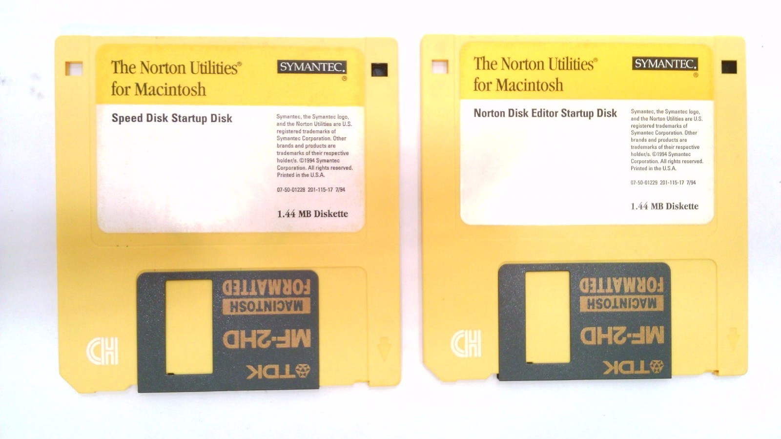 ✅  Symantec~The Norton Utilities for Macintosh~Startup~Floppy Disks~Vintage~1994