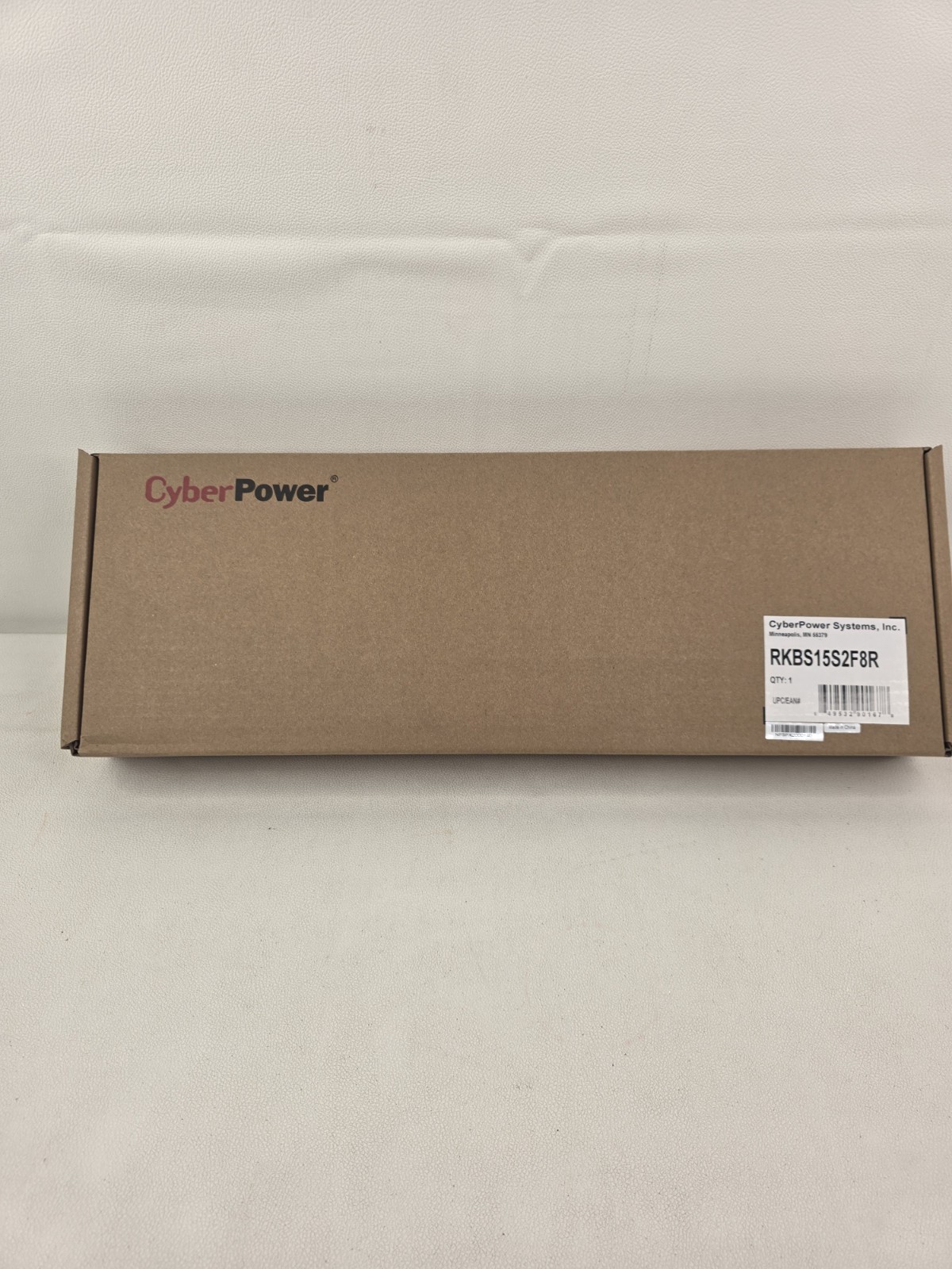 CyberPower RKBS15S2F8R RackBar Surge Protector PDU New In Box
