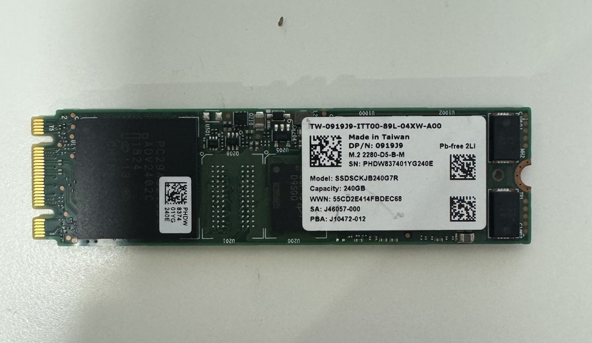 DELL 919J9 240GB SSD SATA M.2 for BOSS card