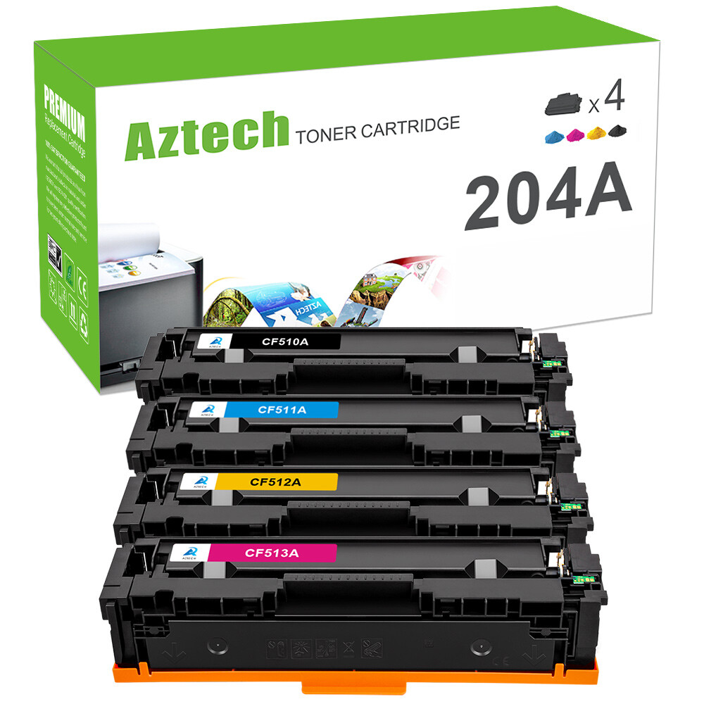 4PK 204A CF510A - CF513A Toner for HP Color LaserJet Pro M154nw MFP M180nw M181