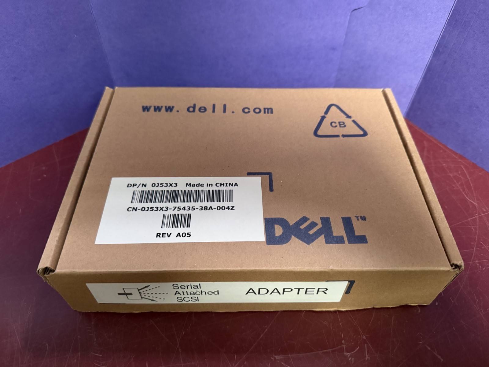 NEW 0J53X3 Dell SAS ADAPTER HBA 2 EXTERNAL PORTS 6Gb/s DP/N 012DNW
