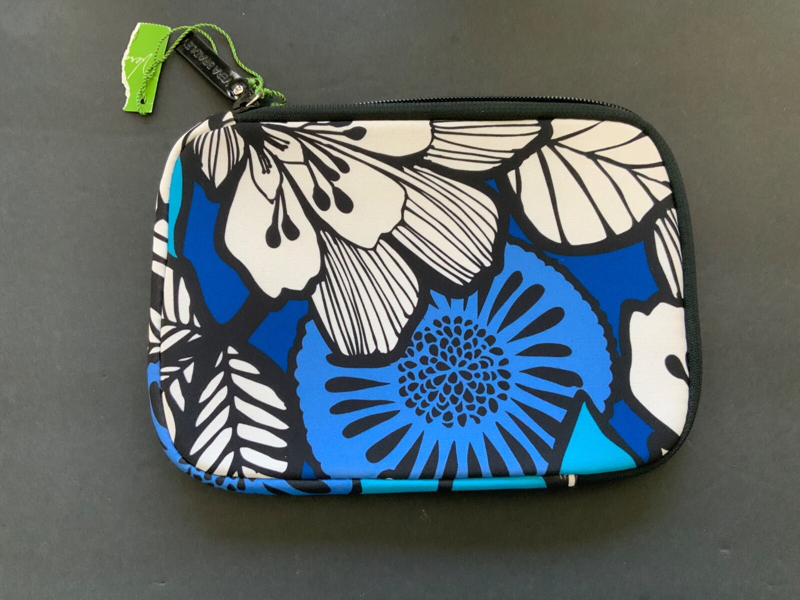 Vera Bradley iPad mini or notebook Case Shell 9”x6” Blue Bayou Textured NEW