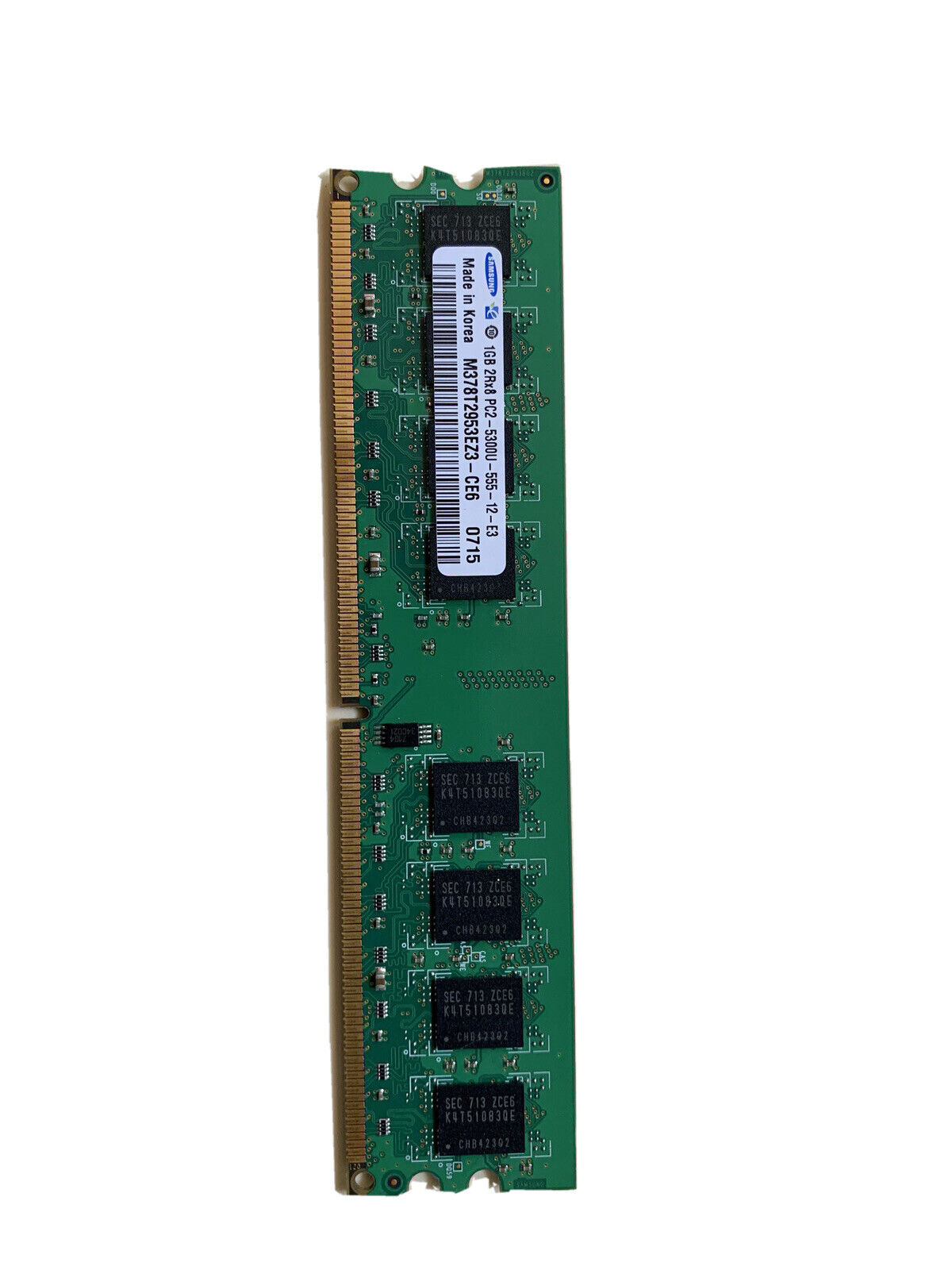 Samsung 1 GB DIMM 667 MHz DDR2 Memory (M378T2953EZ3)
