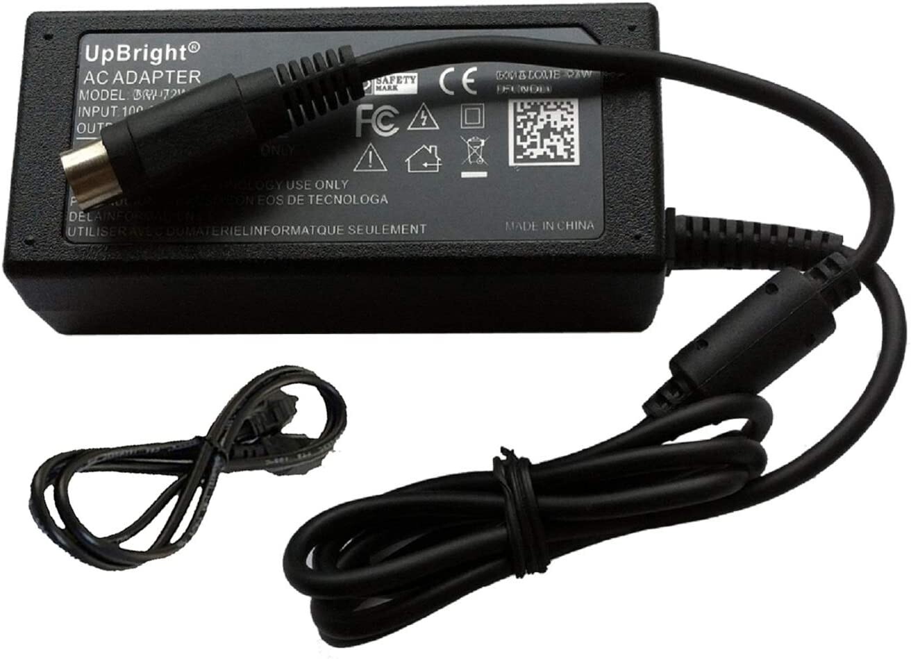 4-Pin 5V AC Adapter For StarTech USB3DOCKHDPC USB 3.0 Docking Station Monitor 4K