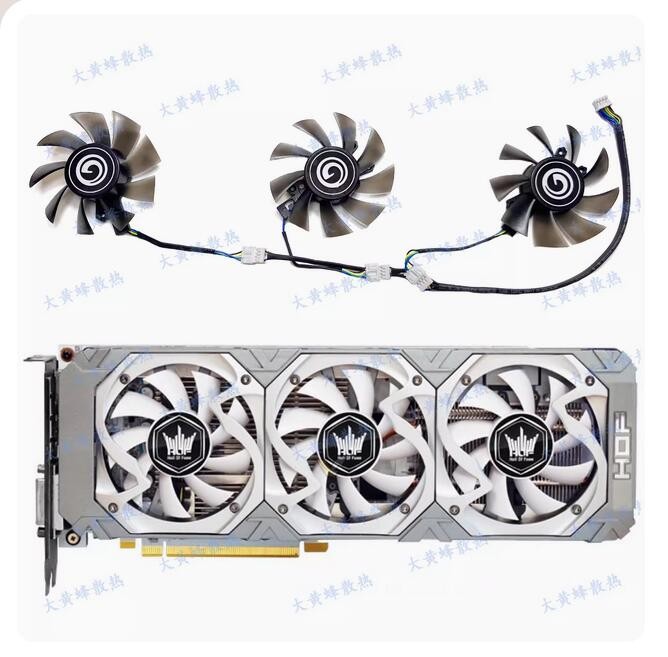 For GALAX GTX960 750ti HOF Hall of Fame Graphics Card Cooling Fan