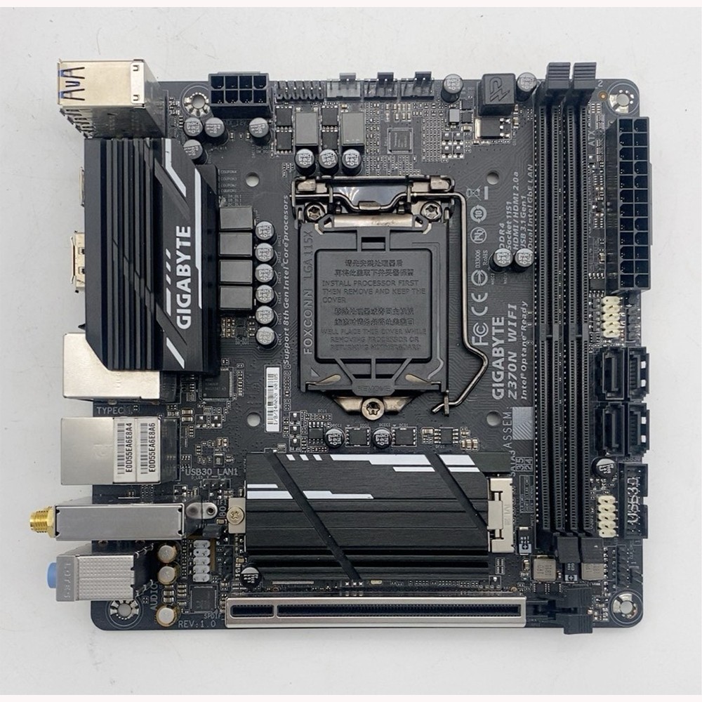 FOR GIGABYTE Z370N WIFI Motherbroad Intel Z370 LGA1151 DDR4 Test ok