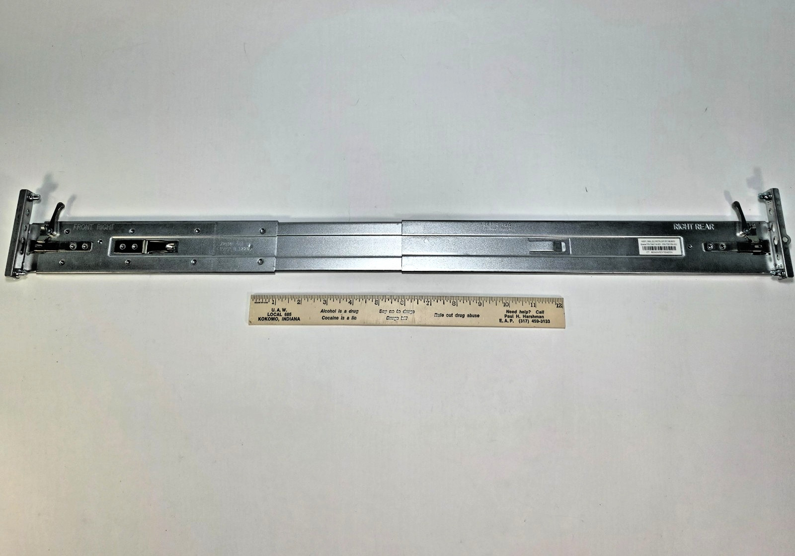 HP HPE 730156-002 Right Rack Rail 2U SFF 744114-001 Single Rail Only