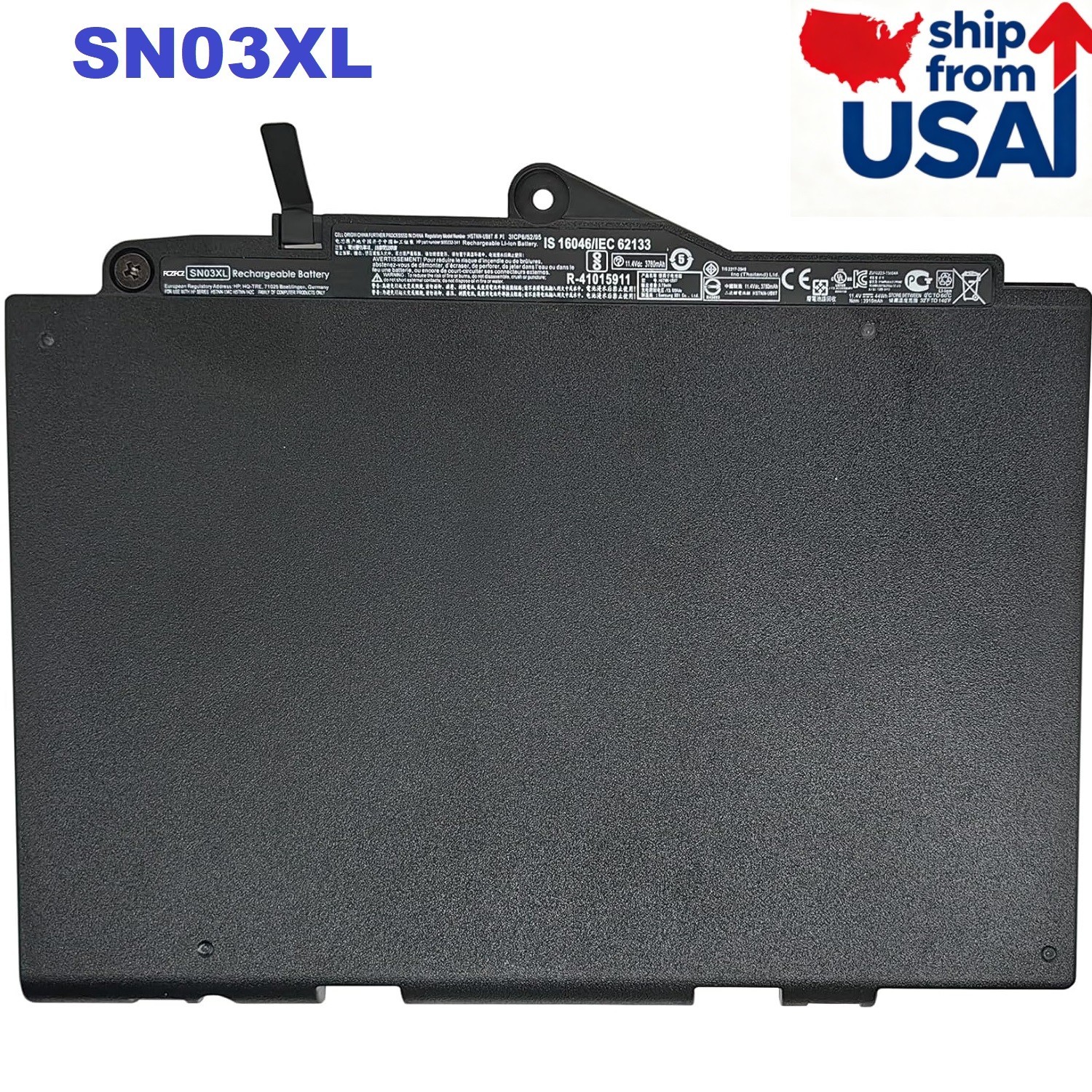 SN03XL BATTERY FOR HP EliteBook 820 G3 725 G3 800514-001 HSTNN-DB6V 800232-271