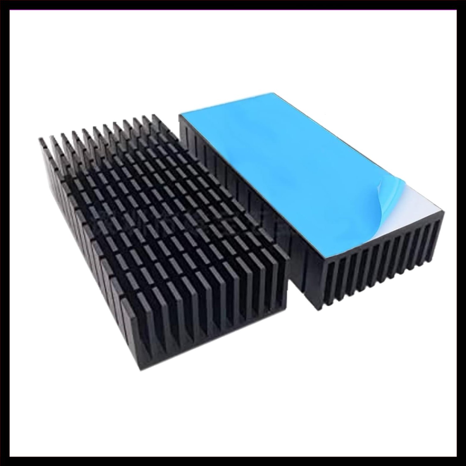 40mm x 120mm Heatsink + Thermal Conductive Adhesive Tape, Cooler Aluminium He...