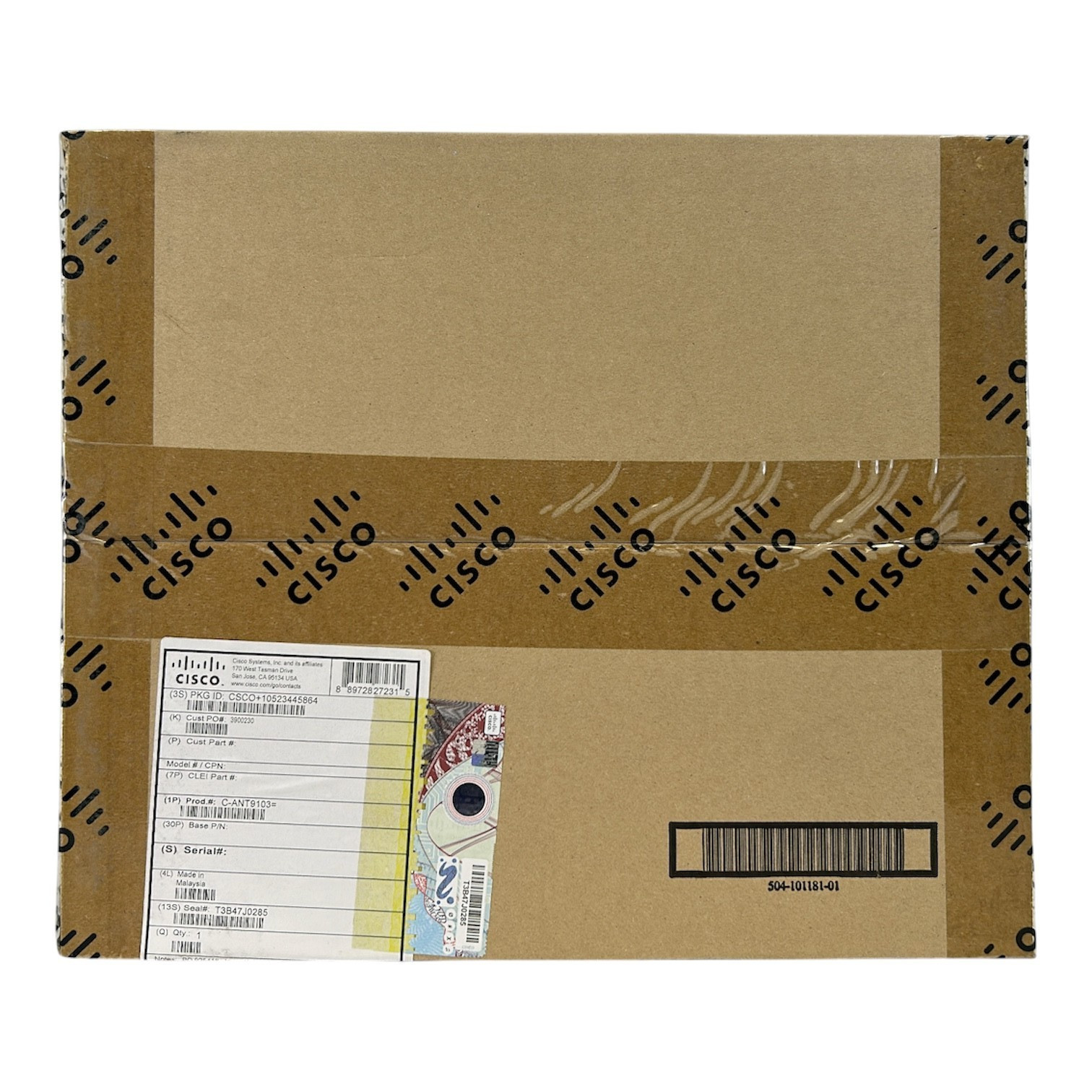 Cisco C-ANT9103 Dual-Band 2.4 GHz 5/6GHz Directional Patch Antenna (NEW Sealed)