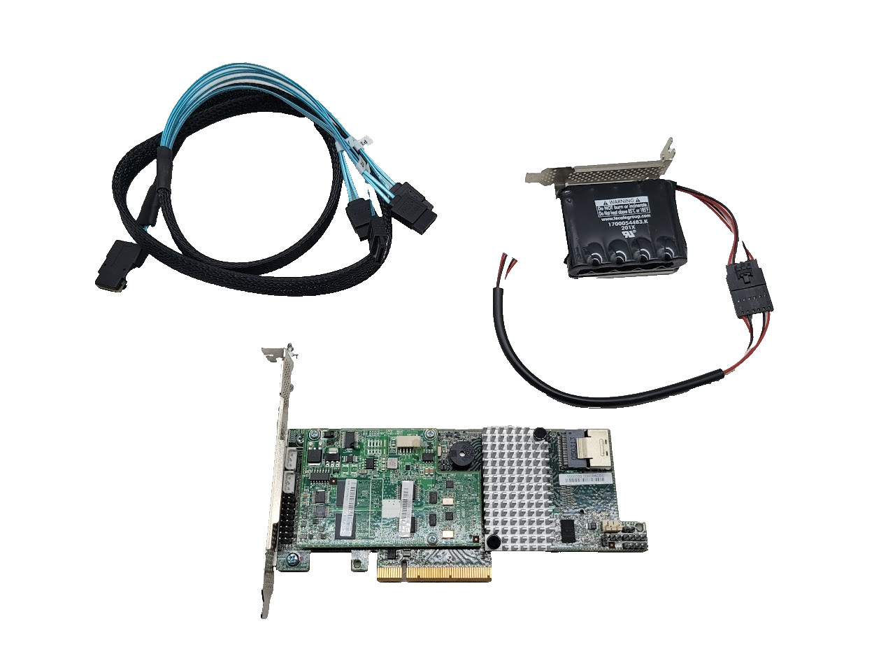 LSI MegaRAID SAS9266-4i 6Gb/s 4port SATA+SAS ROC RAID Controller w/ Battery