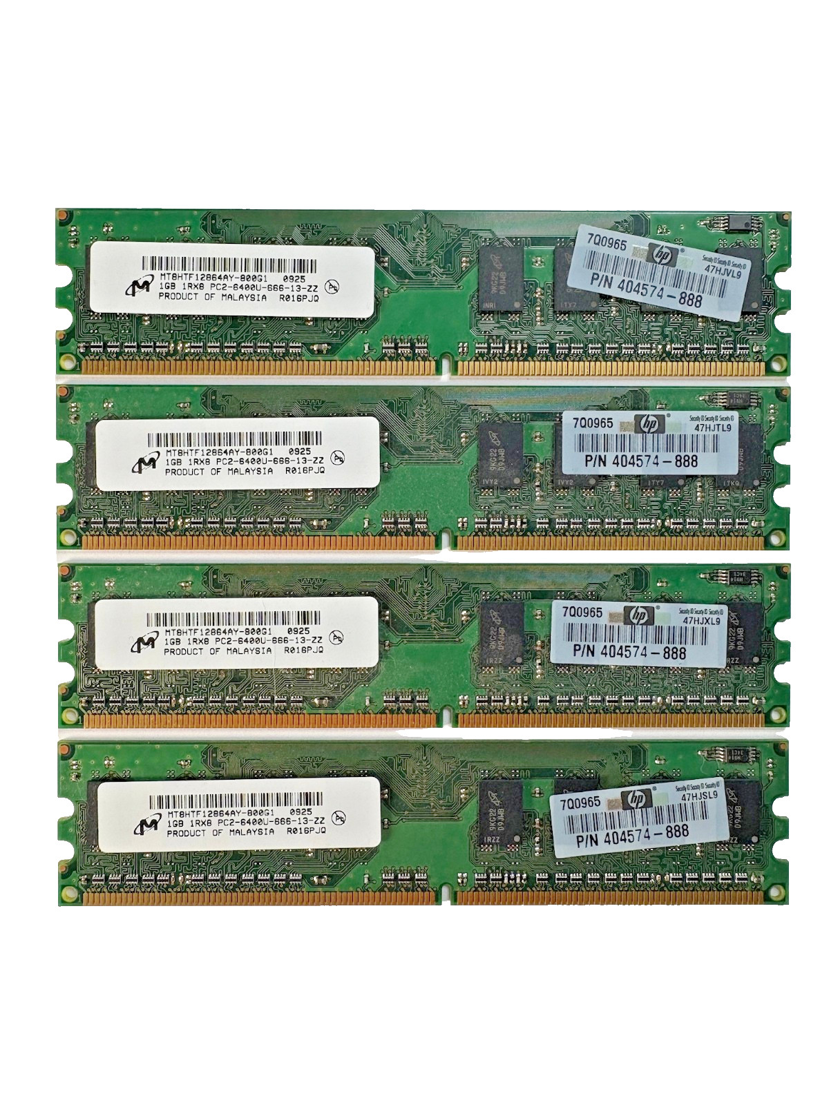 Mircon RAM • 1GB • MT8HTF12864AY-800G1 • HP 404574-888
