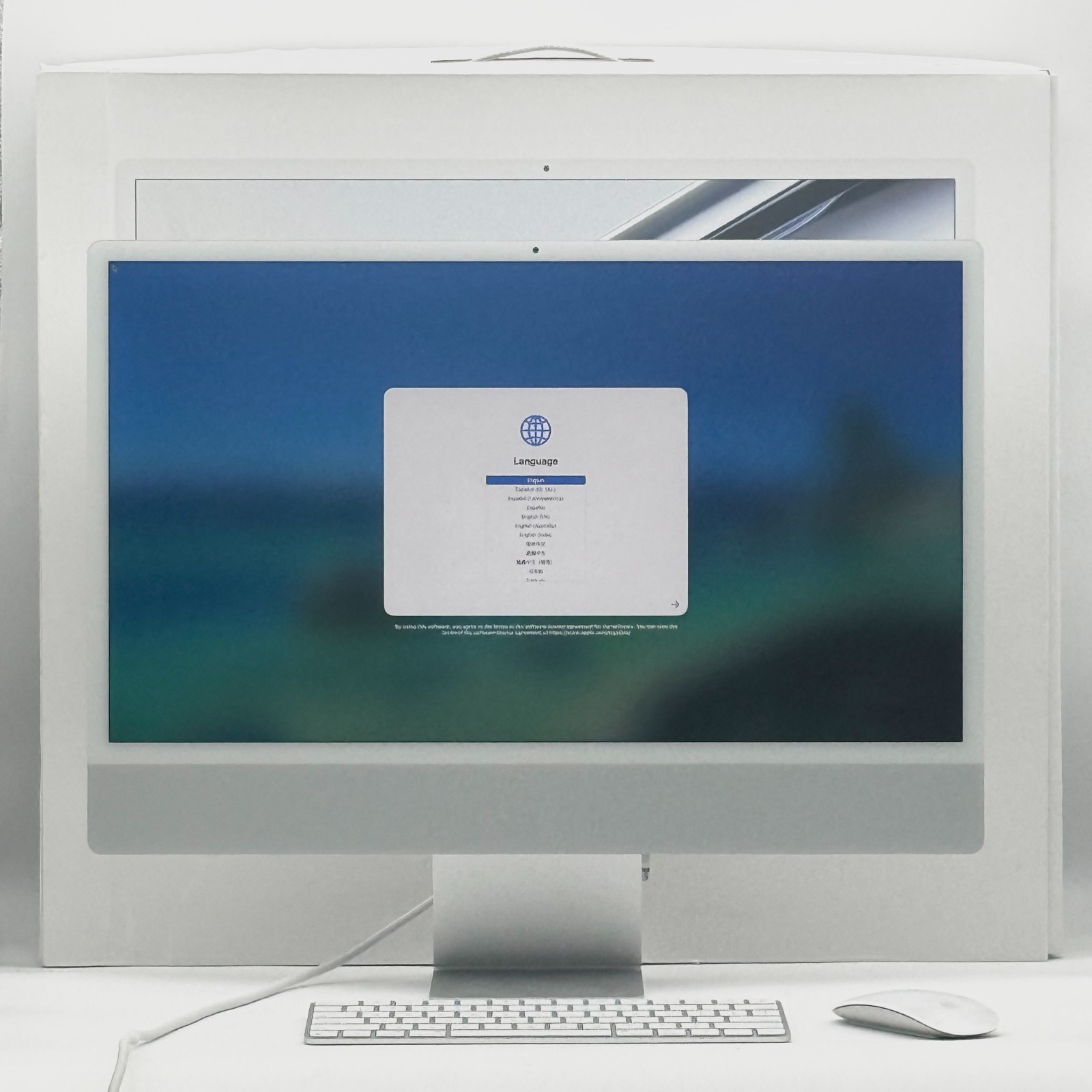 Apple iMac 24-inch M3 A2874 256GB SSD 8GB Silver New Open Box