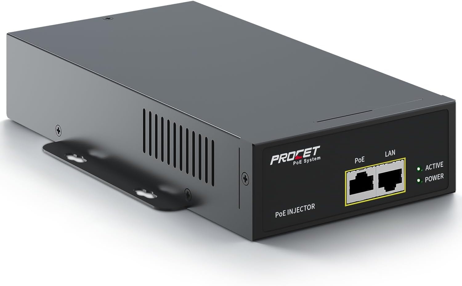 PROCET PoE Injector 10GbE Gigabit PoE++ 95W