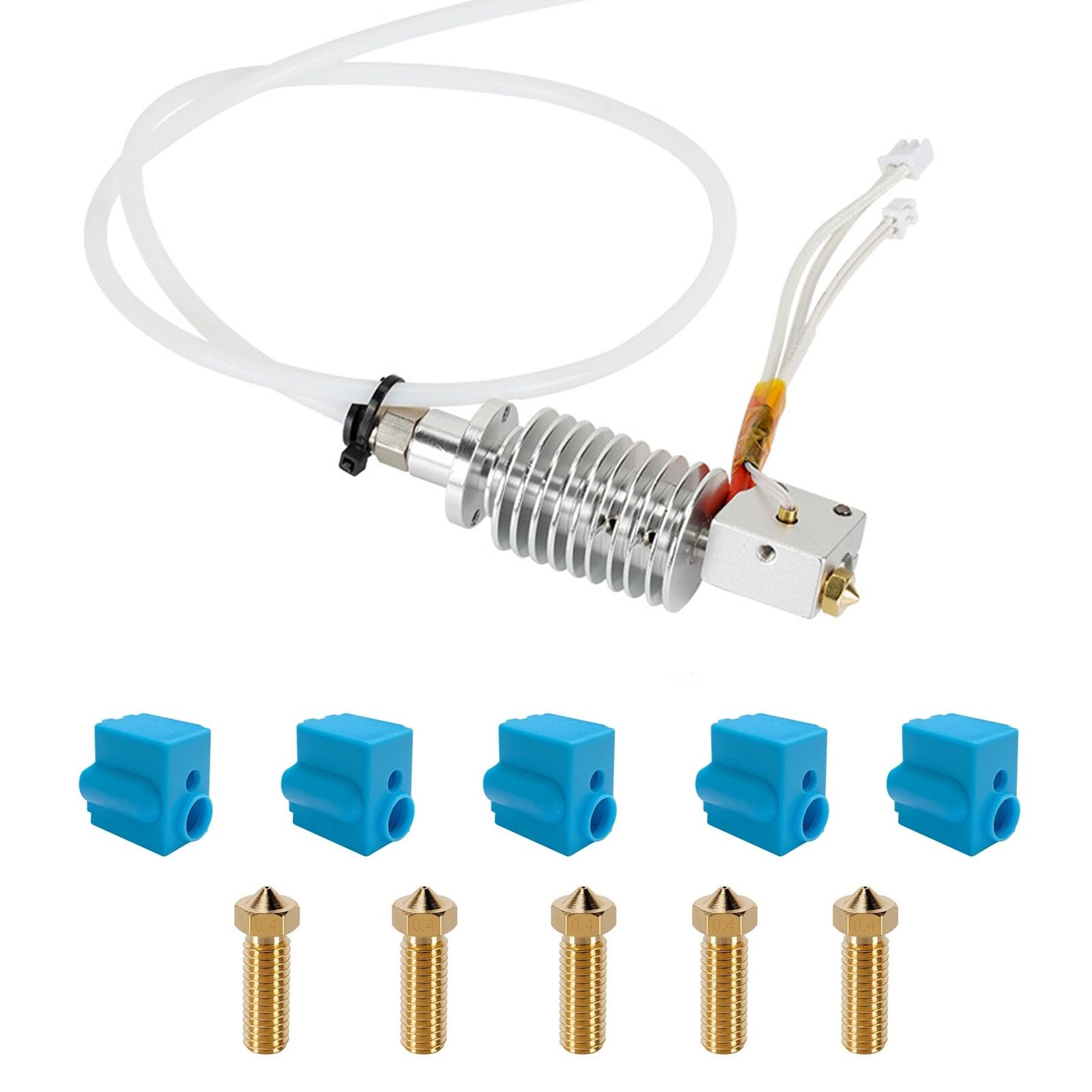 Hotend Kit for Anycubic Vyper, 3D Printer Assembled Hotend Kit with 5PCS Sili...