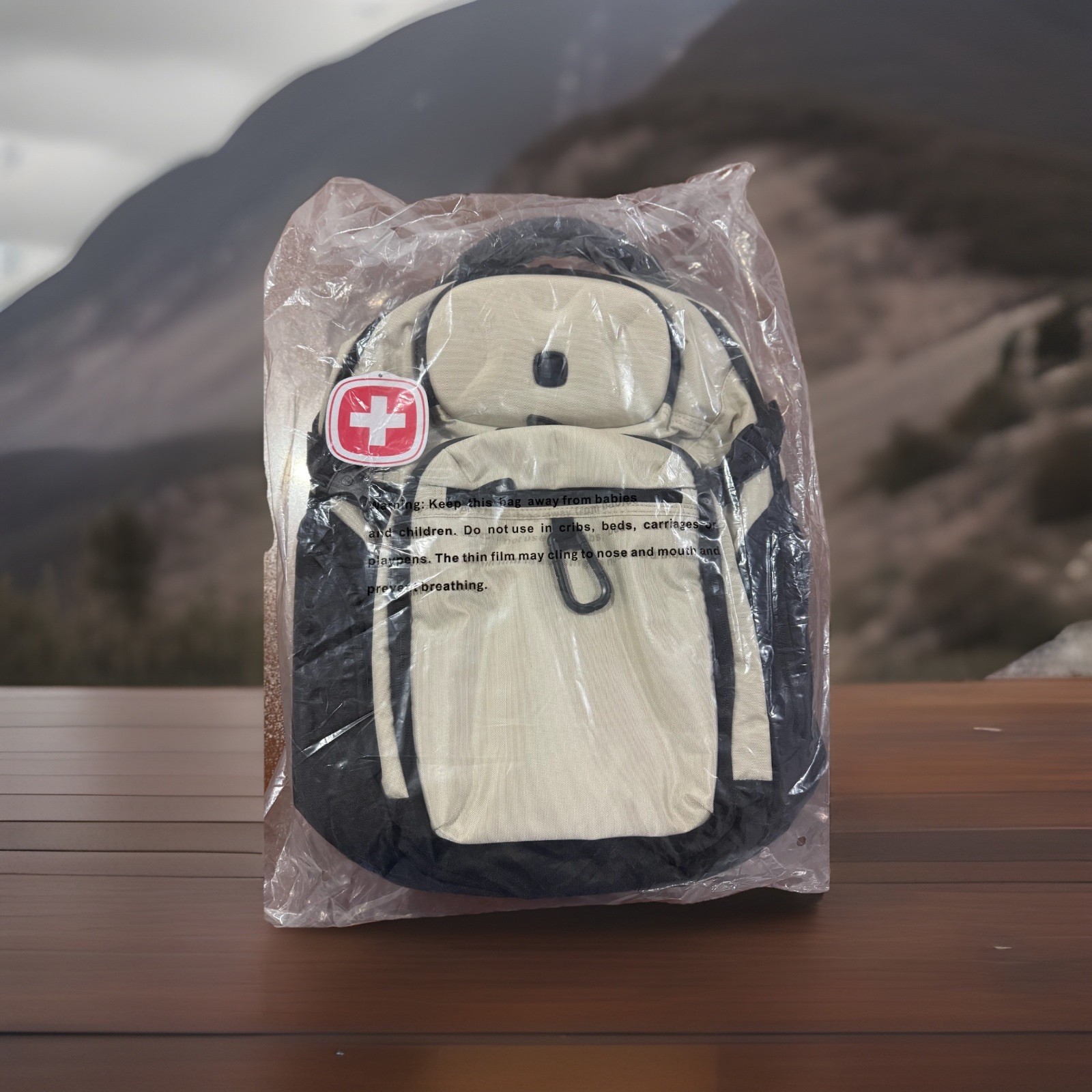 SwissGear Endure ScanSmart Laptop Backpack – Fits Most 17" Laptop-Vintage Khaki