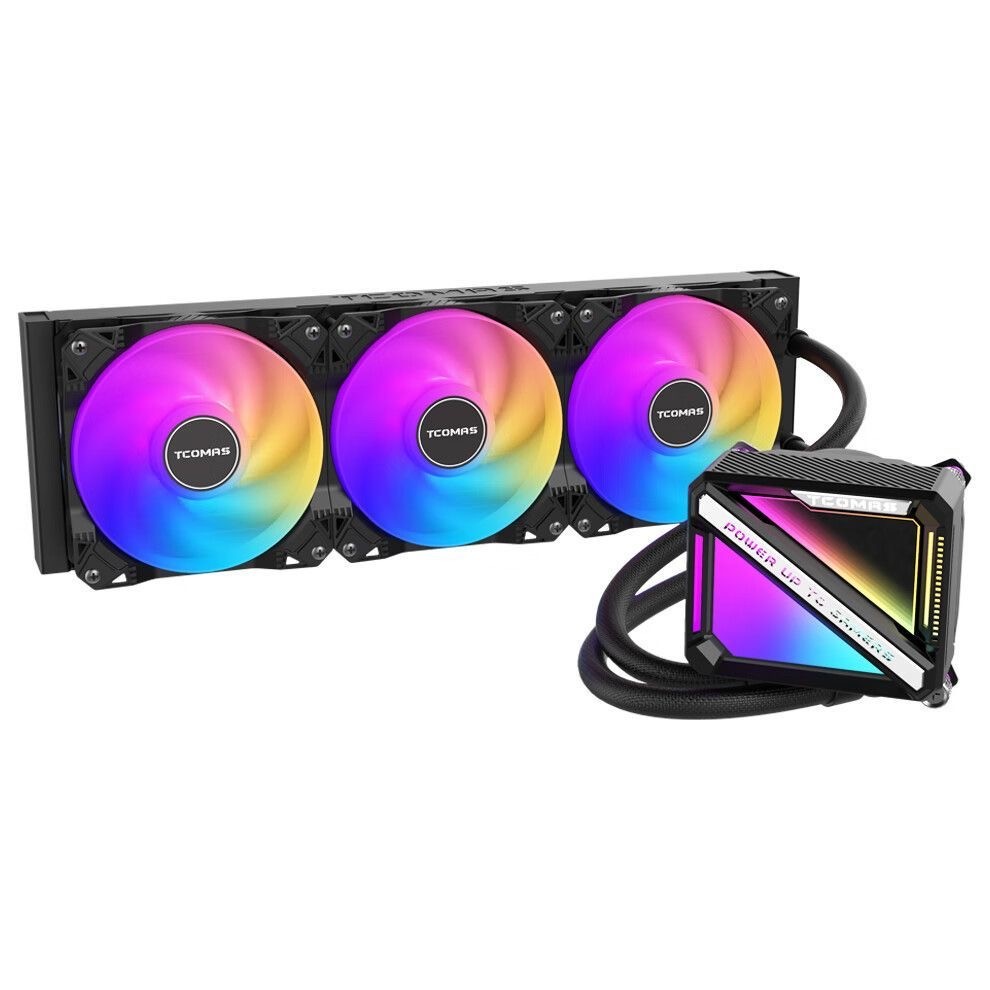 TCOMAS SJ-A090 360 ARGB Integrated CPU water-cooled heat sinksupport 14900k
