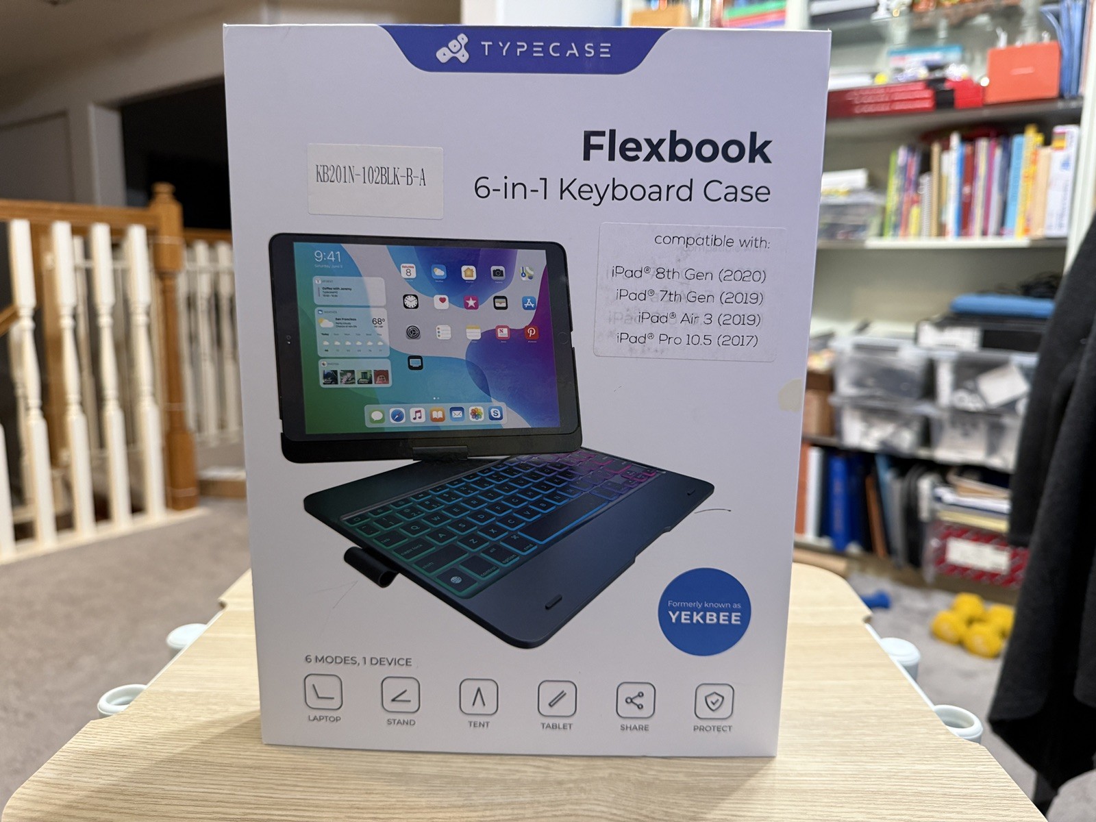 Typecase Flexbook 6 in 1 Keyboard Case 10.2" Space Gray (New in Box/Unused)