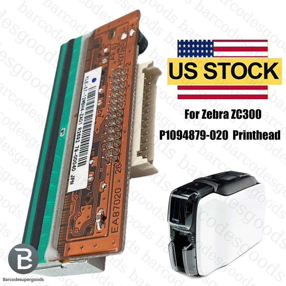 P1094879-020 OEM Printhead for Zebra ZC300 Thermal Printer US